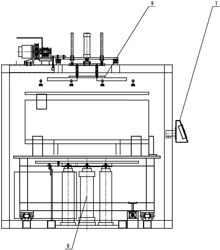 一种烤箱外壳冲压用片料机的制作方法与工艺