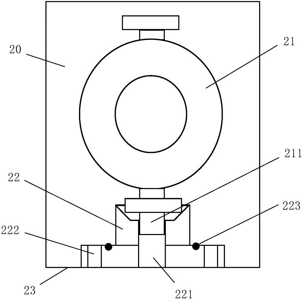 一种远程等离子体系统的底部法兰盘拆卸装置的制作方法