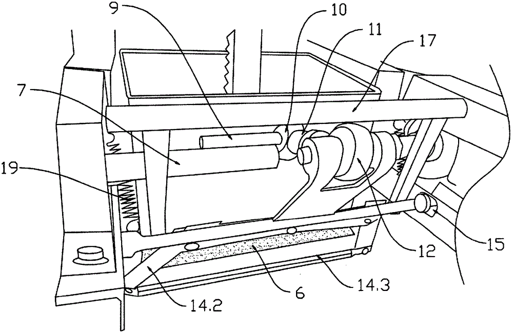 一種剔尖面機的制作方法與工藝