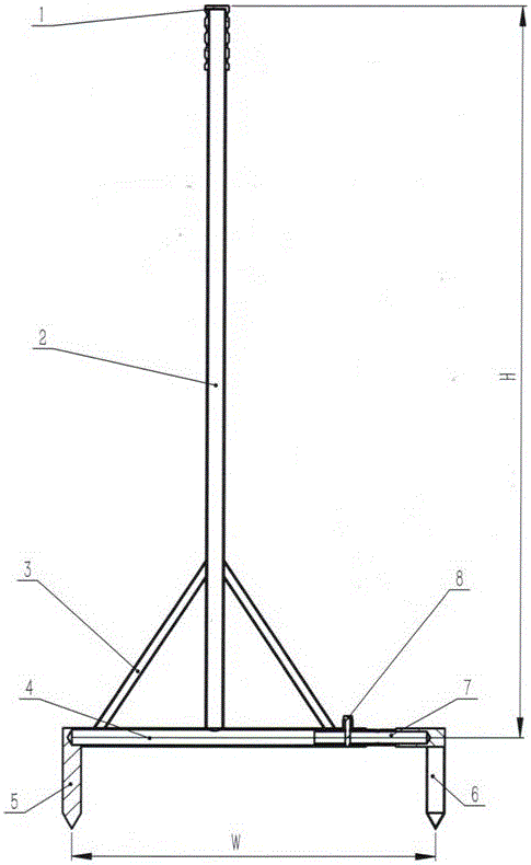 一種烤煙苗移栽定位器的制作方法與工藝