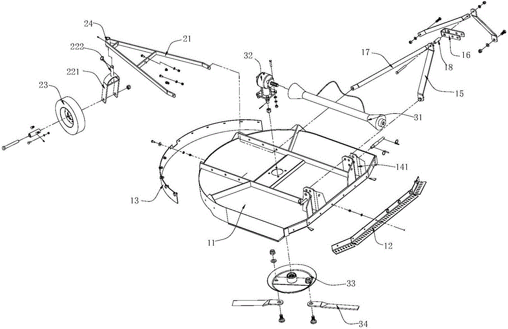 农用粗割机器的制作方法与工艺