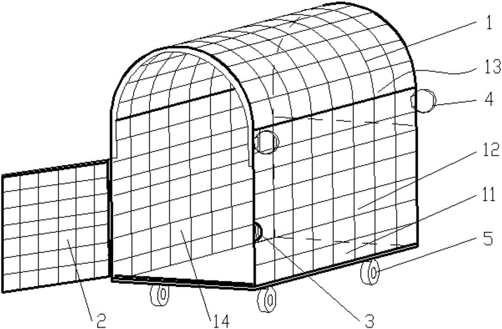 一种野猪运输笼的制作方法与工艺