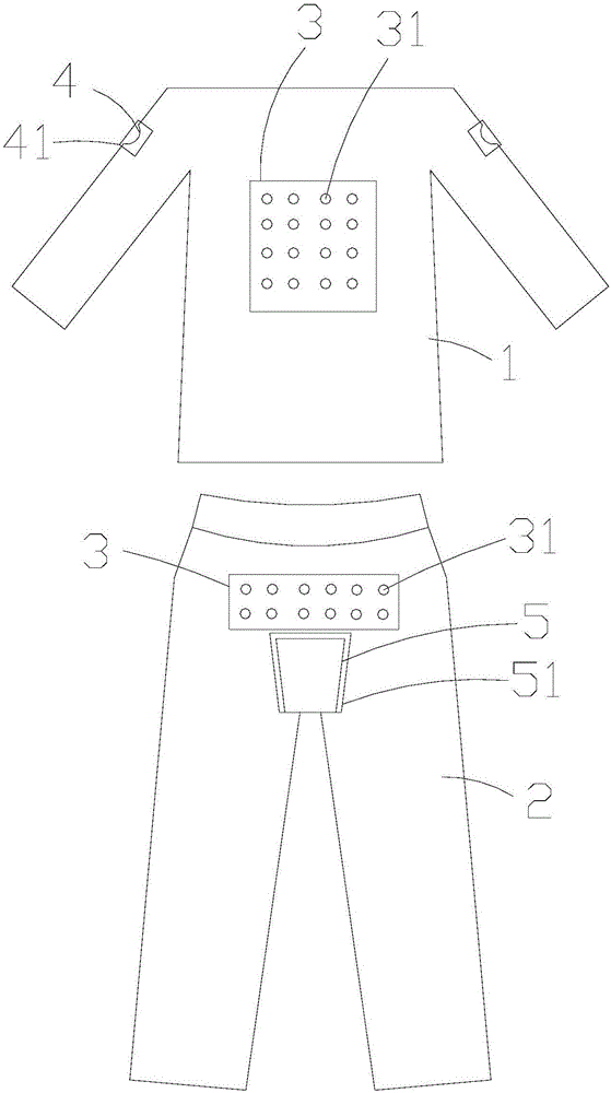 一种防压疮病员服的制作方法与工艺