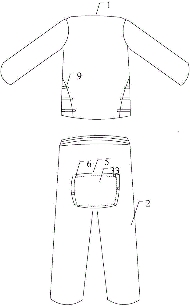 一种多功能病员服的制作方法与工艺