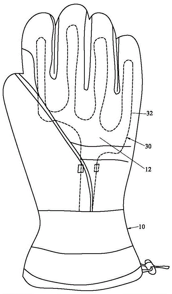 發(fā)熱均勻的電熱手套的制作方法與工藝