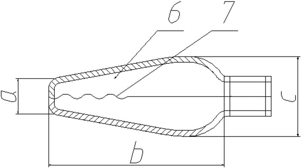 直角型肝癌門靜脈癌栓取栓鉗的制作方法與工藝