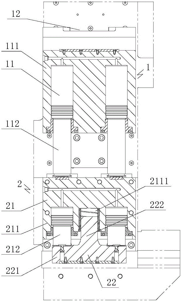 板帶軋機(jī)工作輥彎輥裝置的制作方法