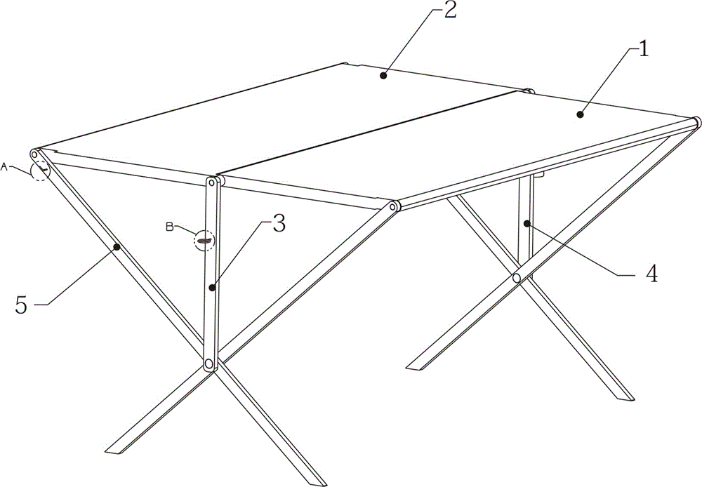 用于护理科室的简易折叠床的制作方法与工艺