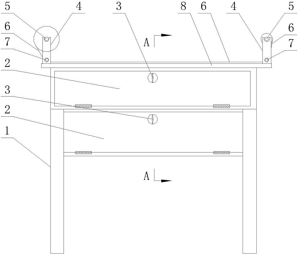 高中理科生專用課桌的制作方法與工藝