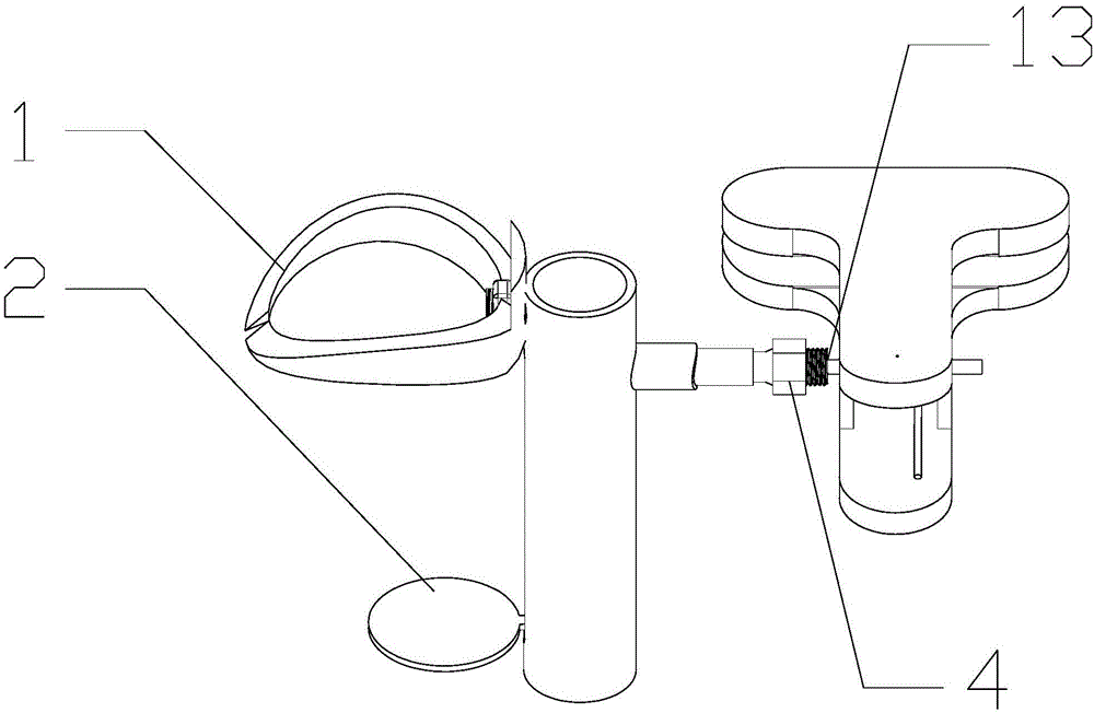 一种适于不同位置夹持的水杯架的制作方法与工艺