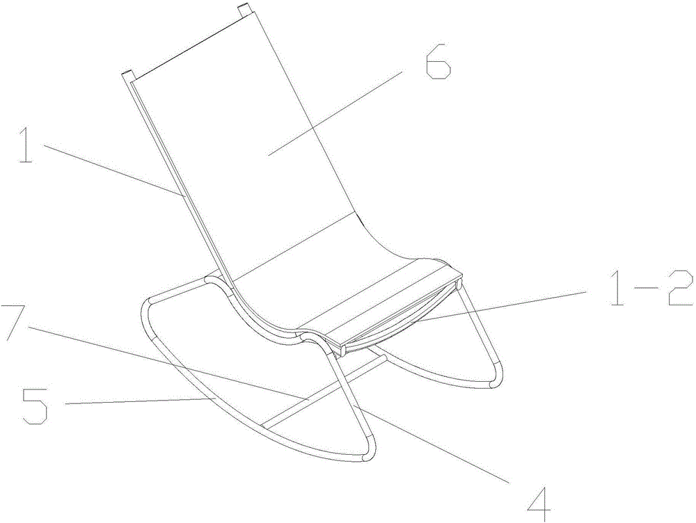 新型摇摆椅的制作方法与工艺
