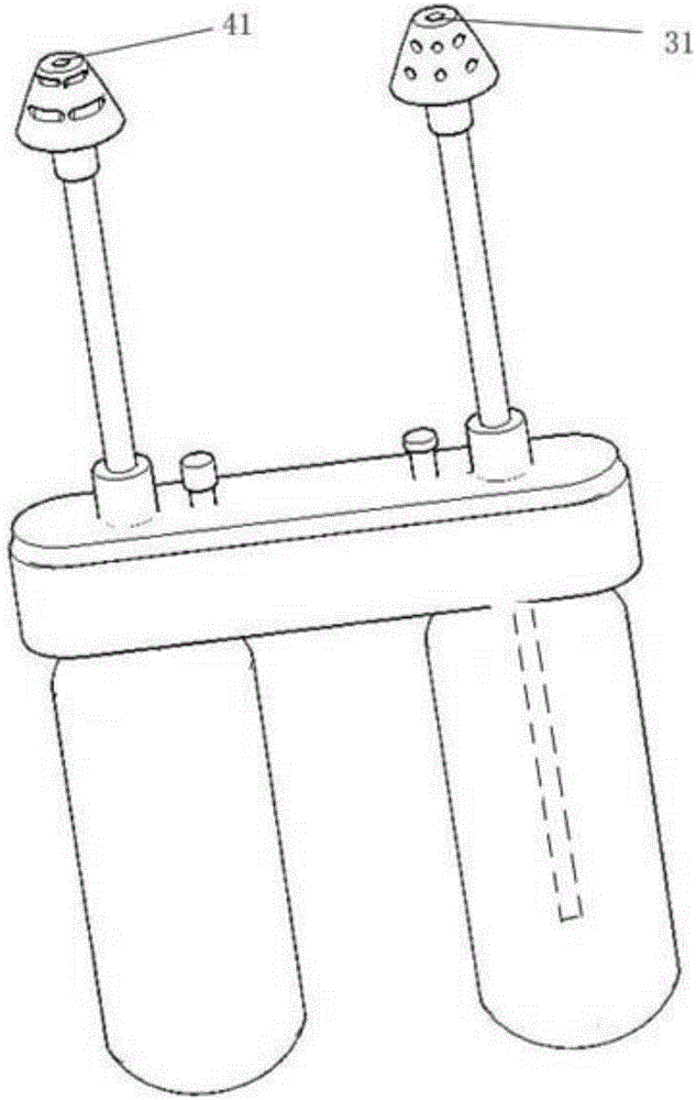 雙體式洗鼻器的制作方法與工藝