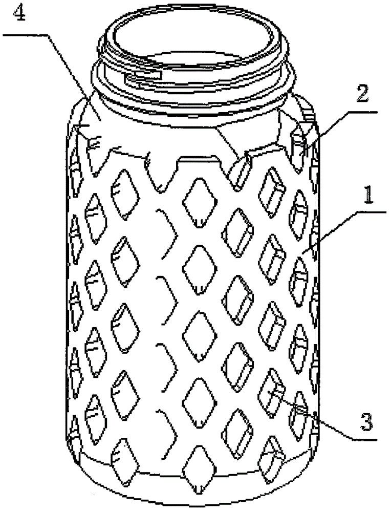 一种奶瓶保护套的制作方法与工艺