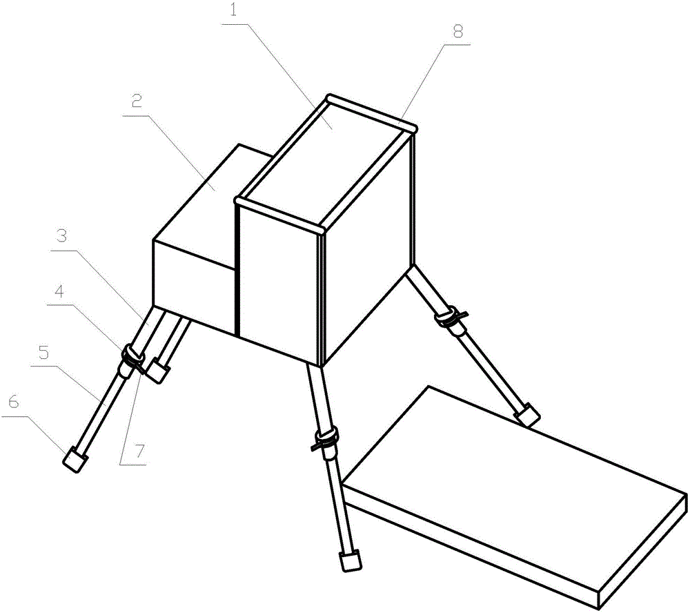 伸缩式可调节跳深训练架的制作方法与工艺