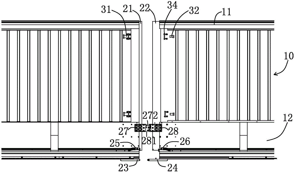 平移门门排连接结构的制作方法与工艺
