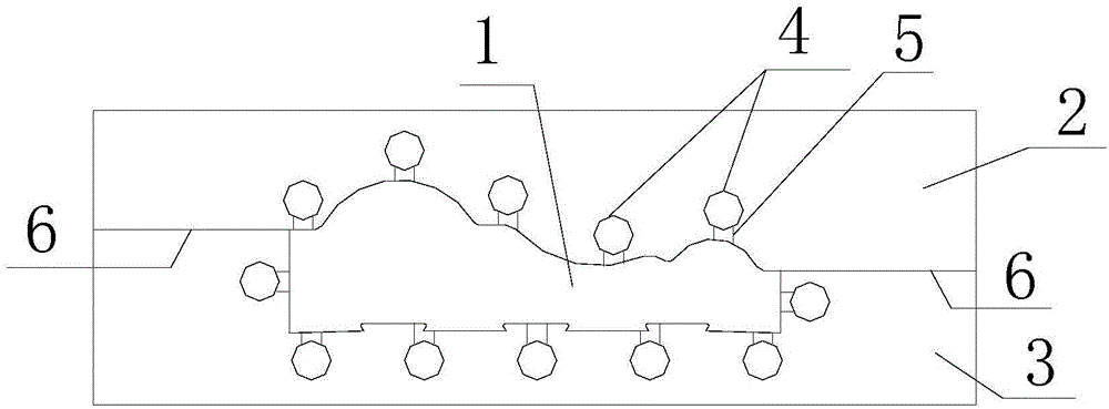 一种仿大理石硬质线条挤出模具的制作方法与工艺