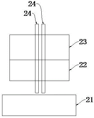 副气囊支架用支脚的冲孔模具的制作方法与工艺