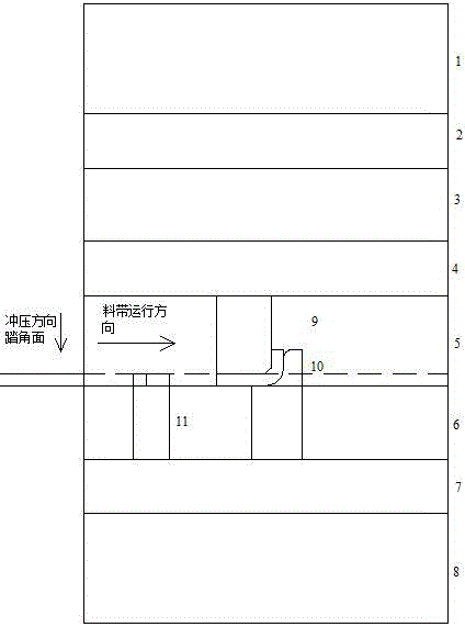 一種自動倒角折彎模具的制作方法與工藝