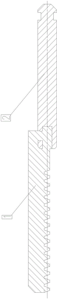 復(fù)合式齒條結(jié)構(gòu)的制作方法與工藝