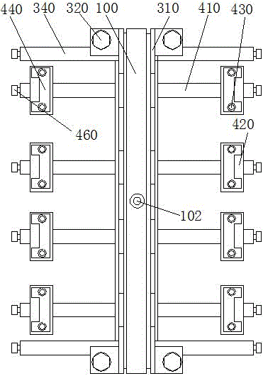 一种铸件分离水口废料固定装置的制作方法