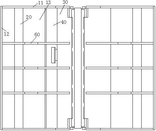 一种铸件分离落料槽的制作方法与工艺