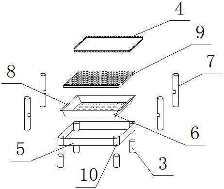 一种用于蔬菜栽培的多功能组合架的制作方法与工艺