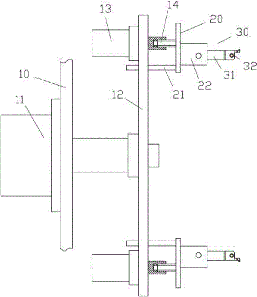 一种静音轮深槽加工刀具装置的制作方法