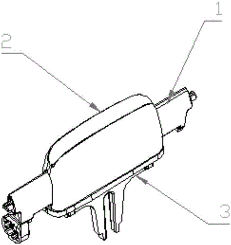 一種應(yīng)用在汽車空調(diào)出風(fēng)口撥鈕內(nèi)的阻尼結(jié)構(gòu)的制作方法與工藝