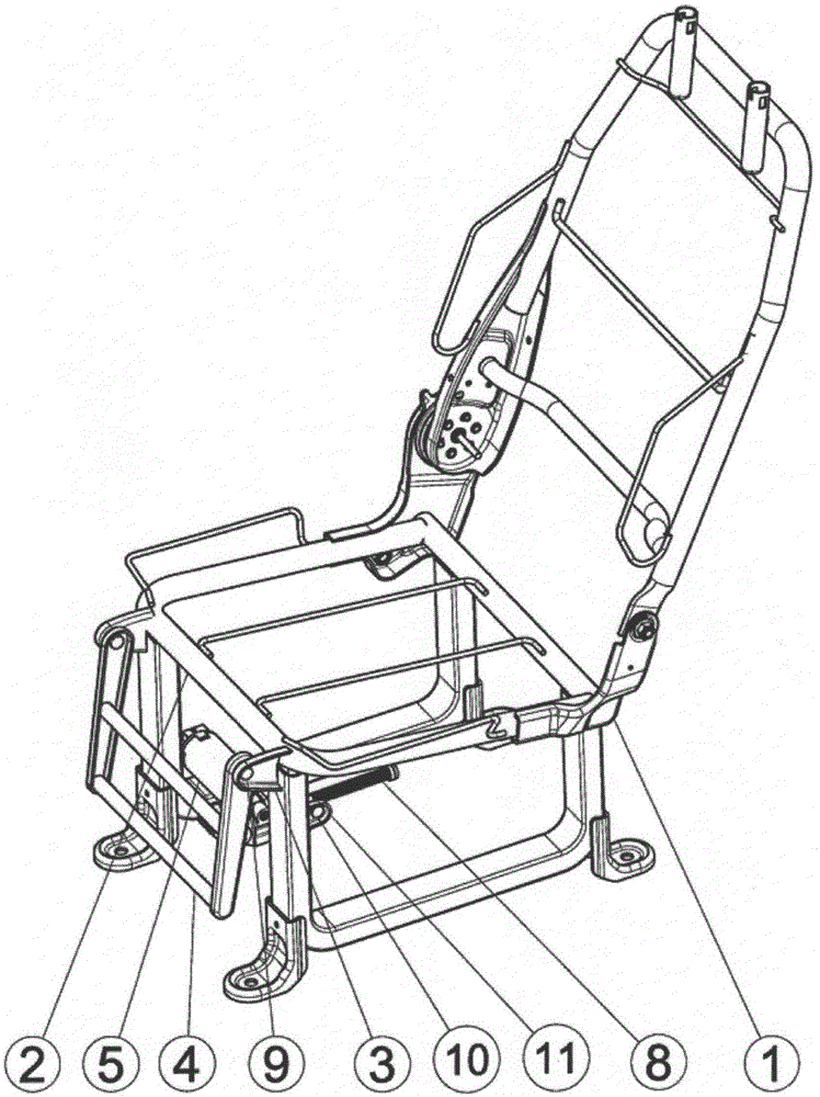 带电动腿托机构的座椅的制作方法与工艺
