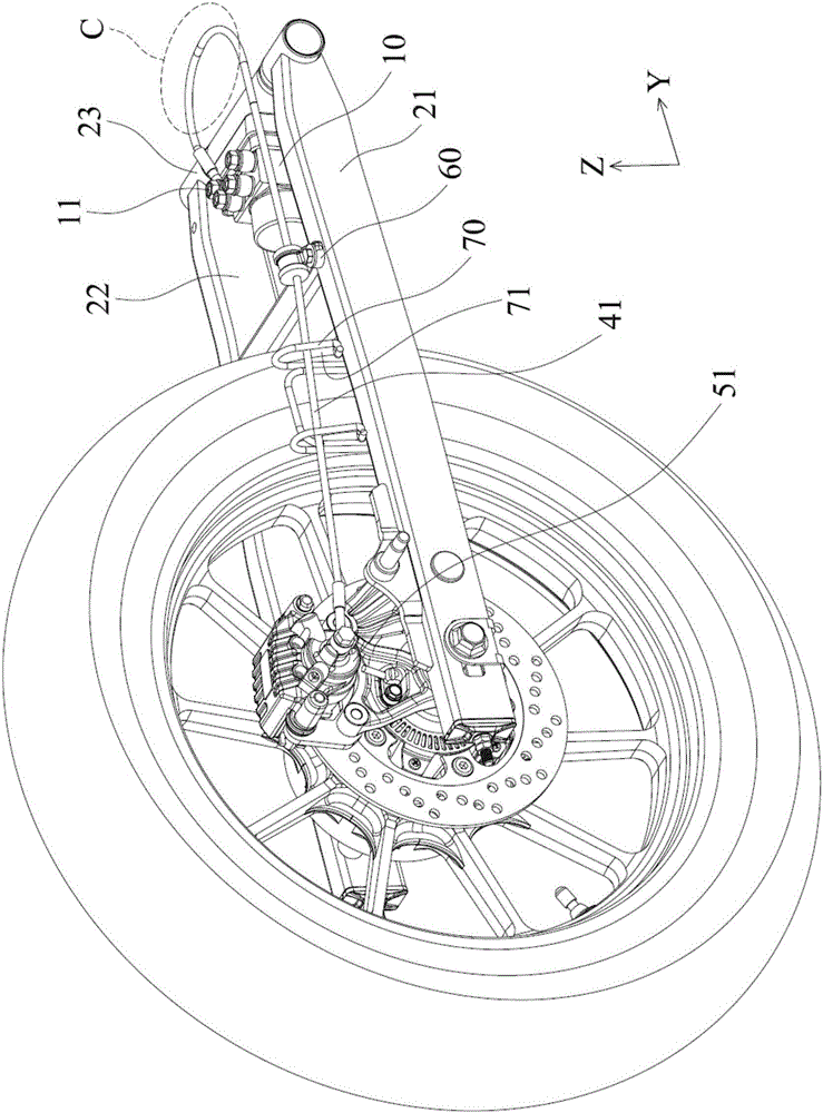 機車防死鎖剎車系統(tǒng)安裝構(gòu)造的制作方法與工藝