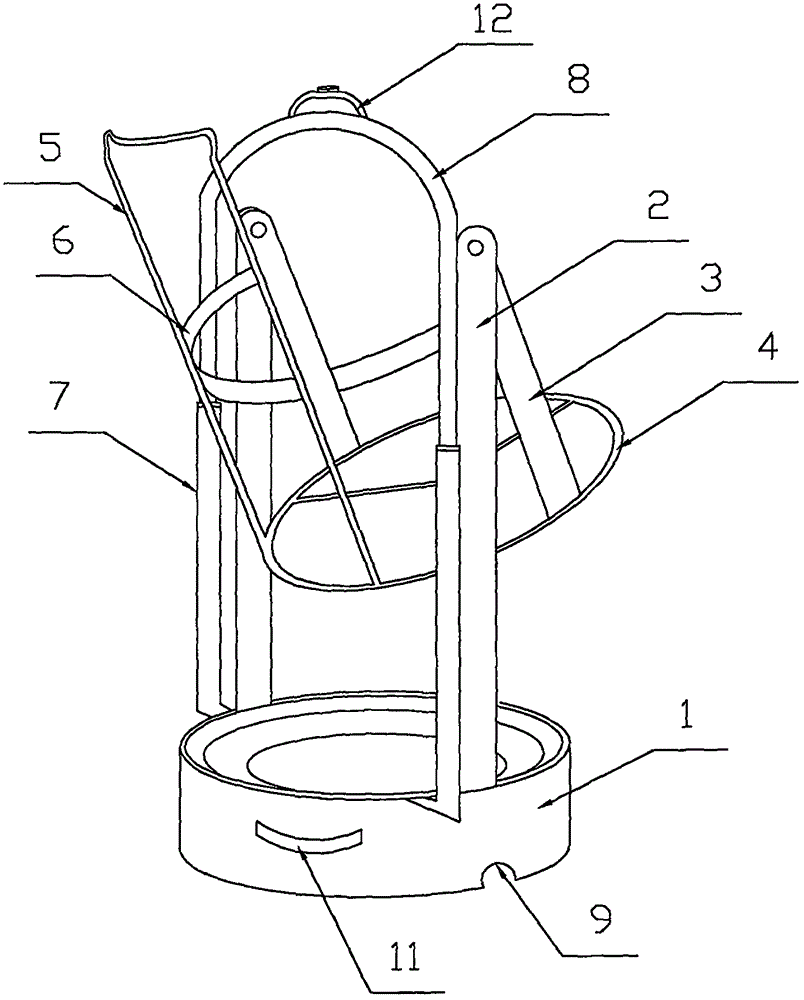 一种多功能饮水桶支架的制作方法与工艺