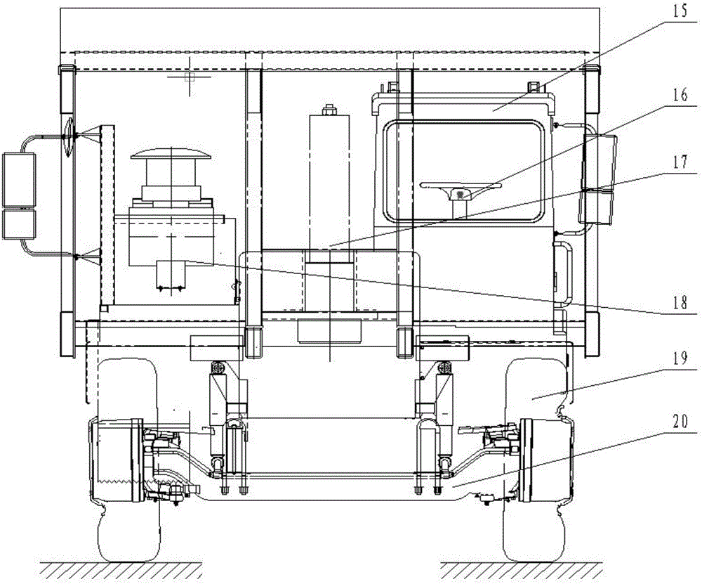 4×2驅(qū)動形式的非公路寬體自卸車的制作方法與工藝