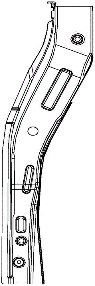 一種組合式汽車白車身后縱梁的制作方法與工藝