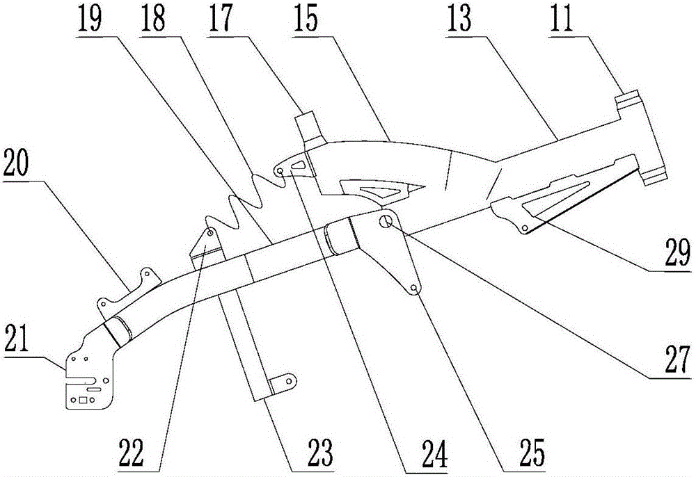 小型兩輪機(jī)動車懸掛系統(tǒng)的制作方法與工藝