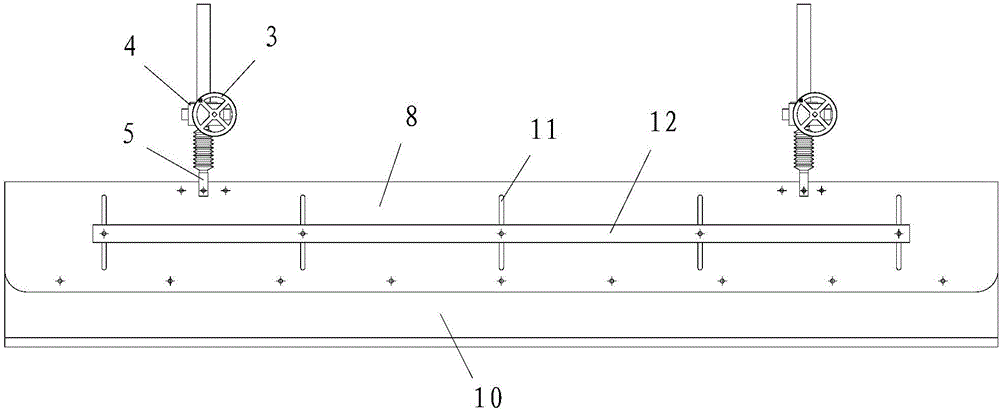 膠帶機(jī)收集槽可調(diào)節(jié)耐磨封閉裝置的制作方法