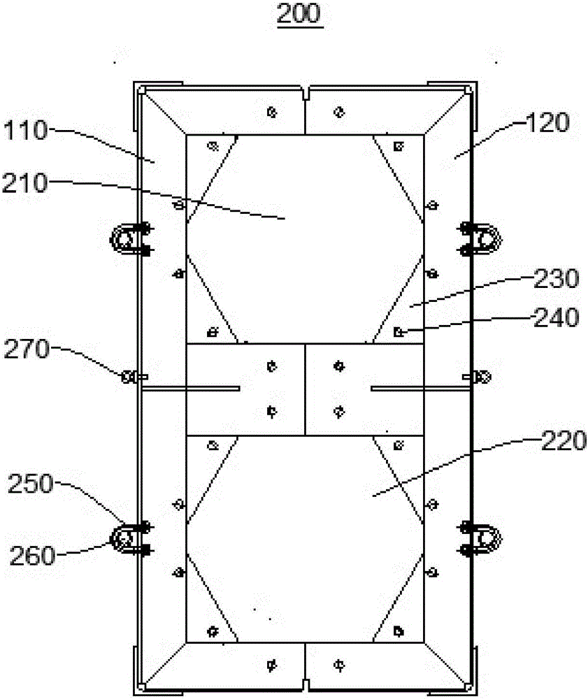 管帶機開閉式桁架的制作方法與工藝