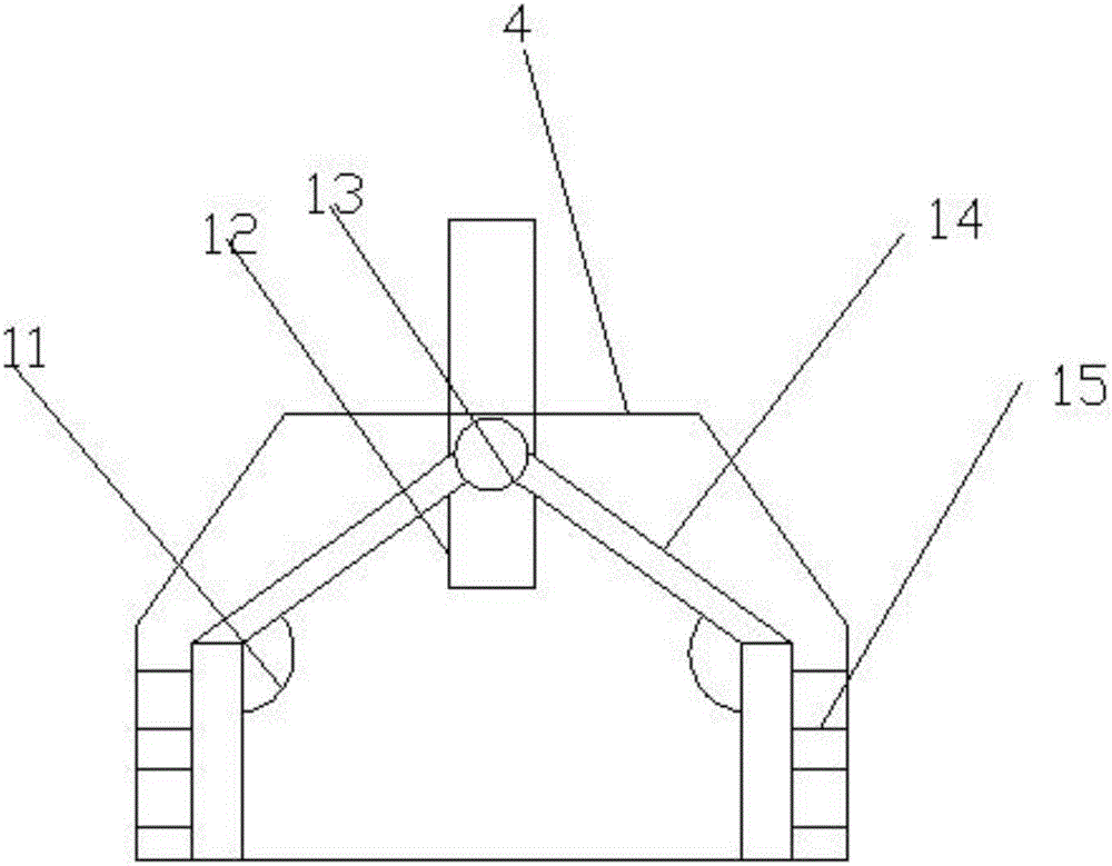 一種農(nóng)業(yè)機(jī)械扶手的夾持機(jī)構(gòu)的制作方法與工藝