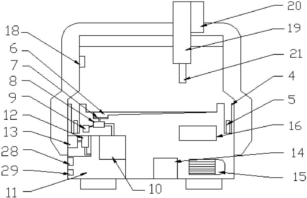 一种水切割机的制作方法与工艺