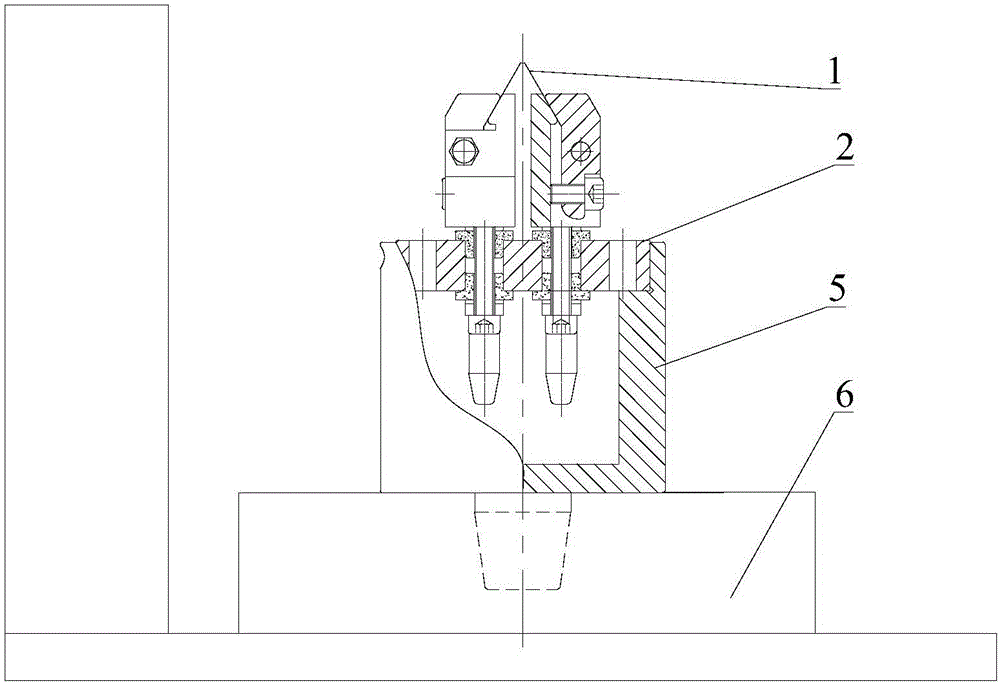 電子束焊機(jī)燈絲預(yù)調(diào)裝置的制作方法