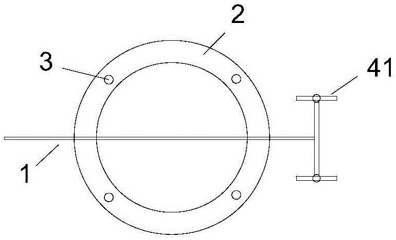 機(jī)場嵌入式導(dǎo)航燈的安裝定位裝置的制作方法