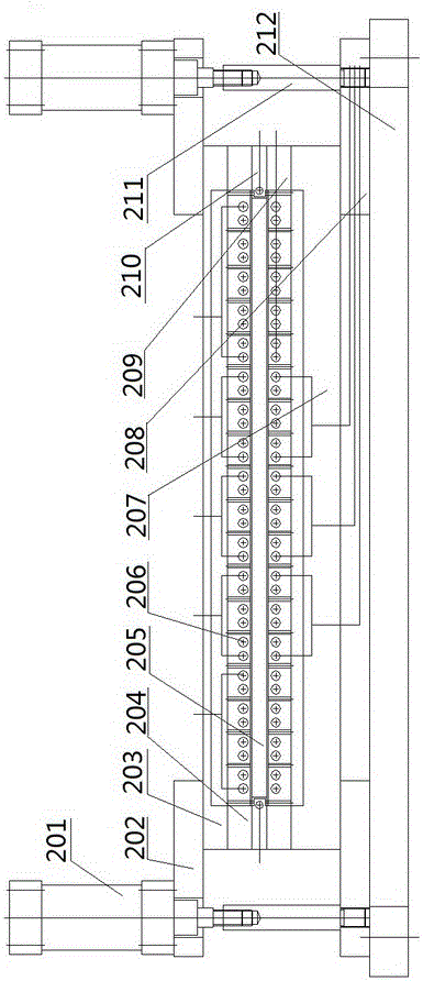 家居装饰板挤压一次成型装置的制作方法