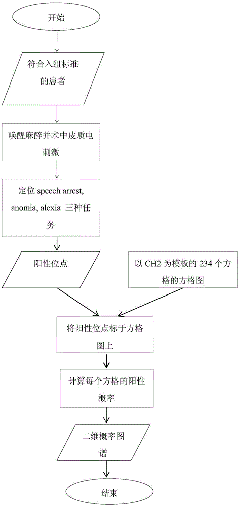 一种汉语脑语言区分布图的构建方法与流程