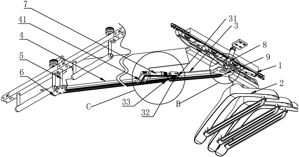 衣物導(dǎo)入機(jī)構(gòu)的制作方法與工藝