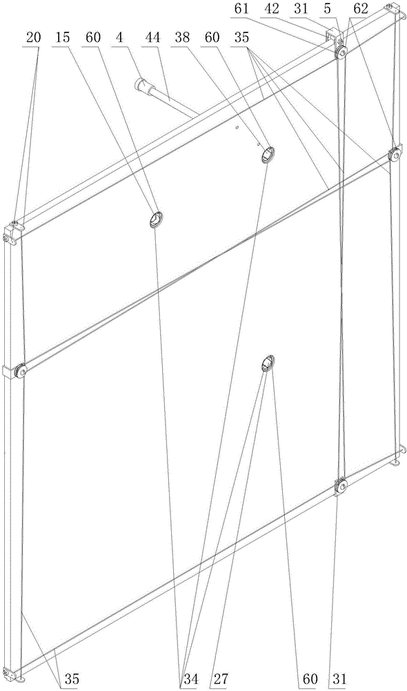 带空间模型角分线滑块式联动的直线三面投影演示板的制作方法与工艺