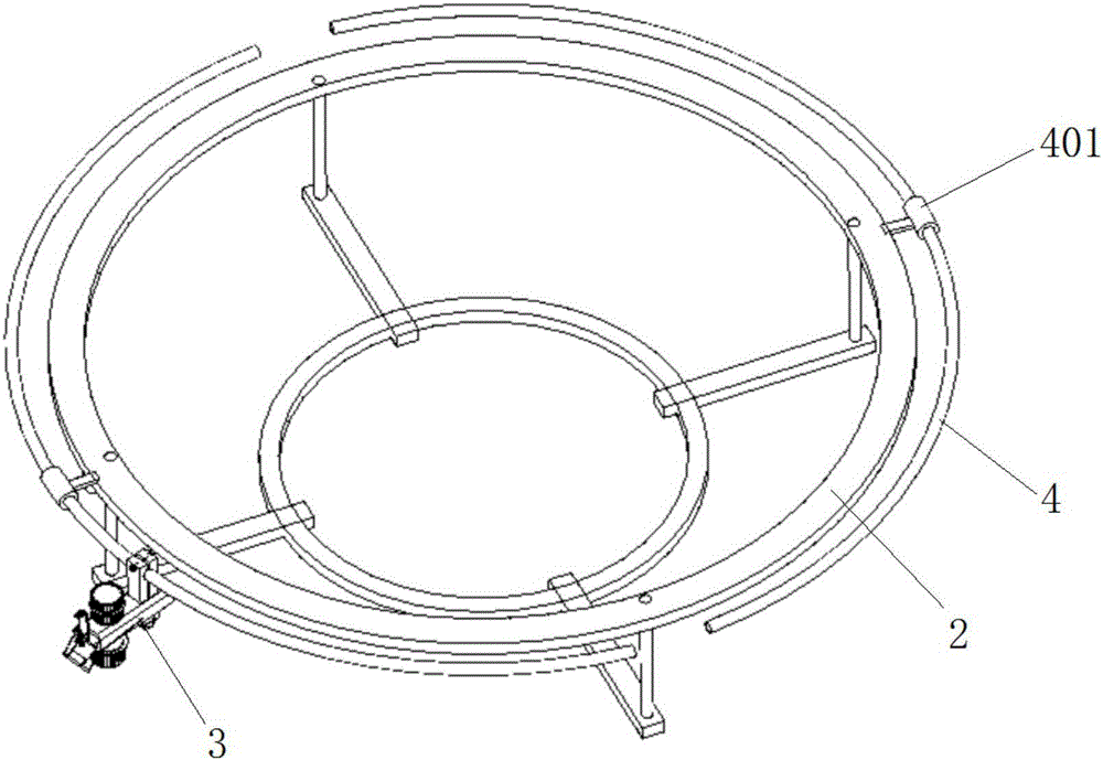 一种用于针织大圆机输纱器的定位装置的制作方法