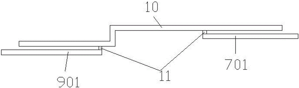 一種具有偏移料斗后壁的建筑機(jī)械的制作方法與工藝