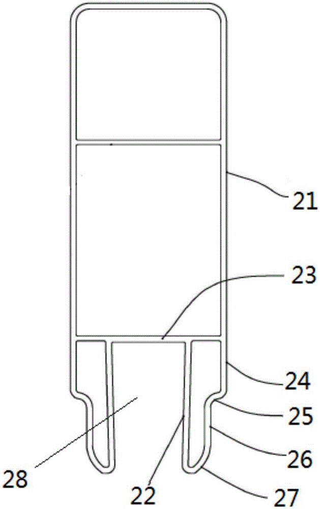 护栏横栏结构的制作方法与工艺