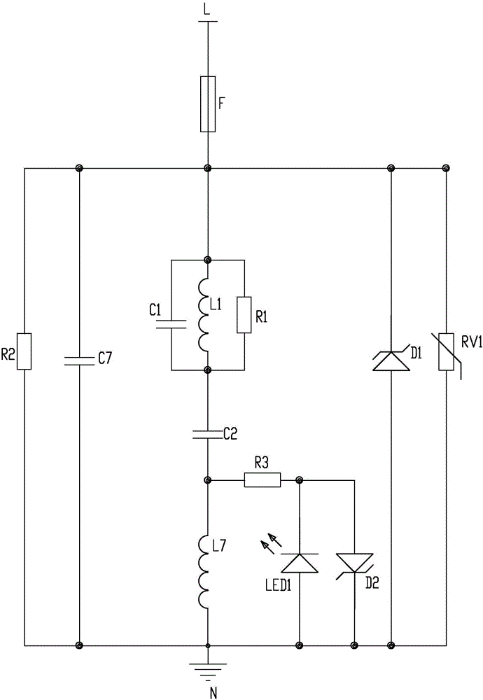 一種二階高次諧波濾波單元的制作方法與工藝