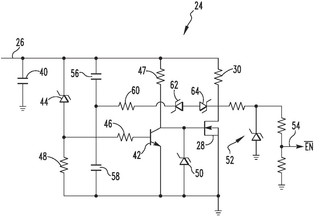 用于電子跳閘單元的受控上電機(jī)制和采用該機(jī)制的電路中斷器的制作方法與工藝