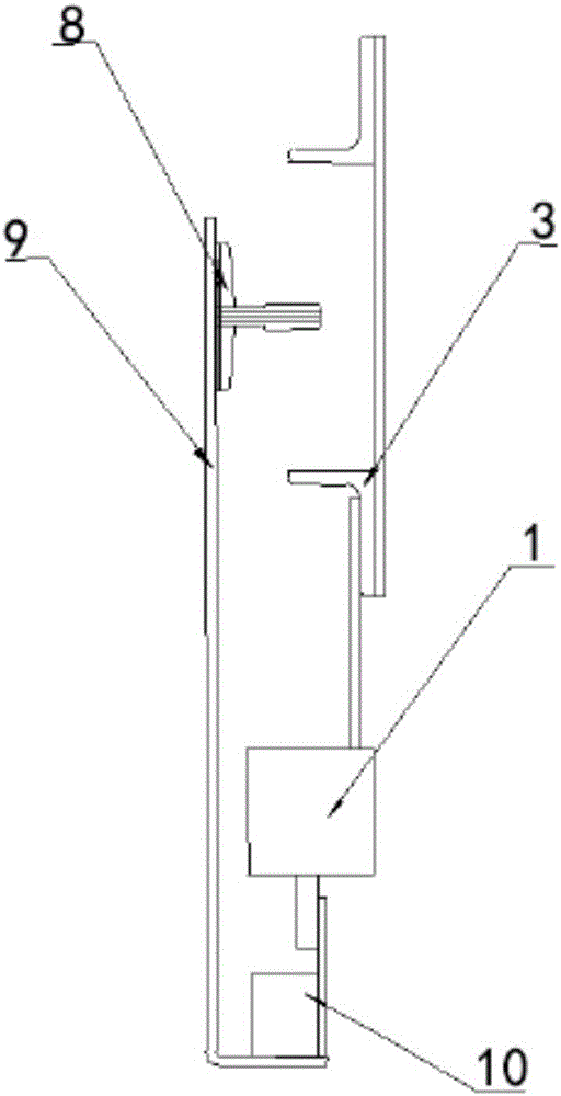 电梯直梁撞弓一体化结构的制作方法与工艺